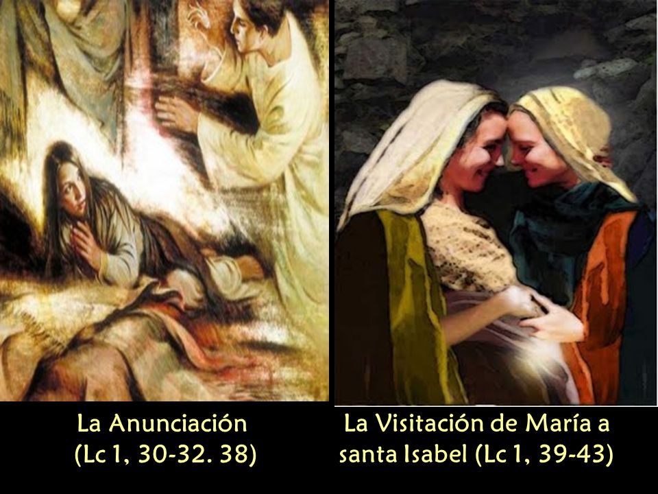 La Visitación de María a santa Isabel (Lc 1, 39-43)