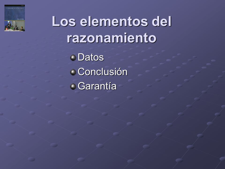 Los elementos del razonamiento