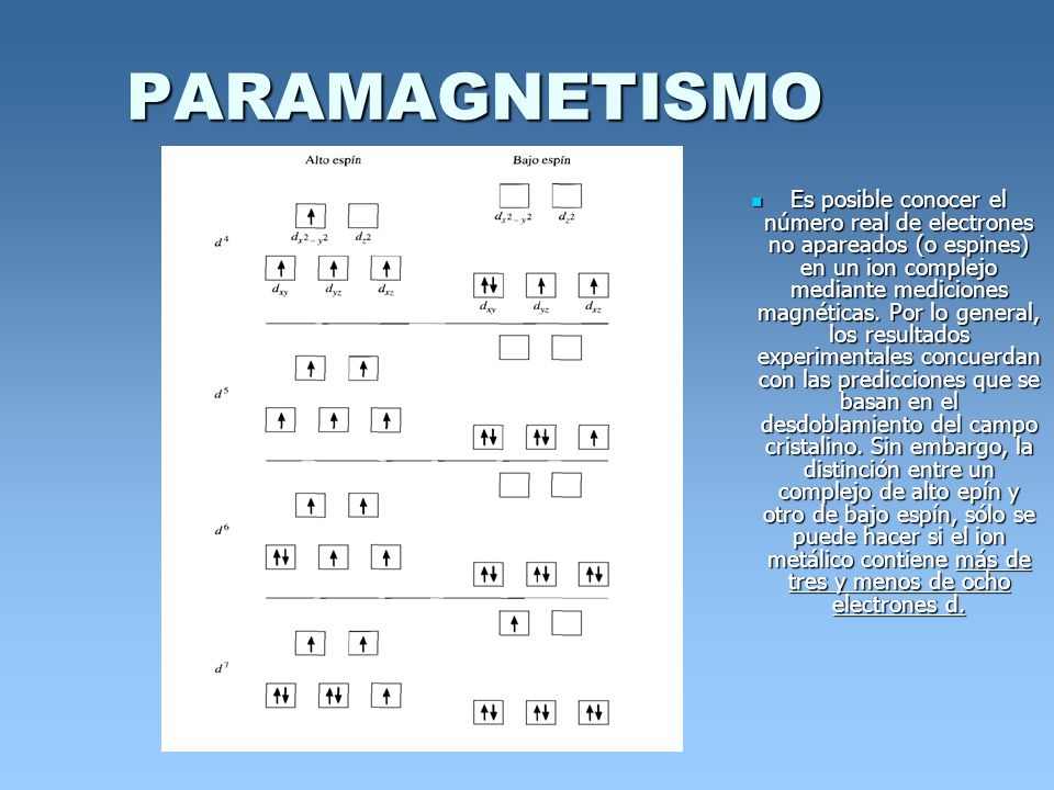 PARAMAGNETISMO