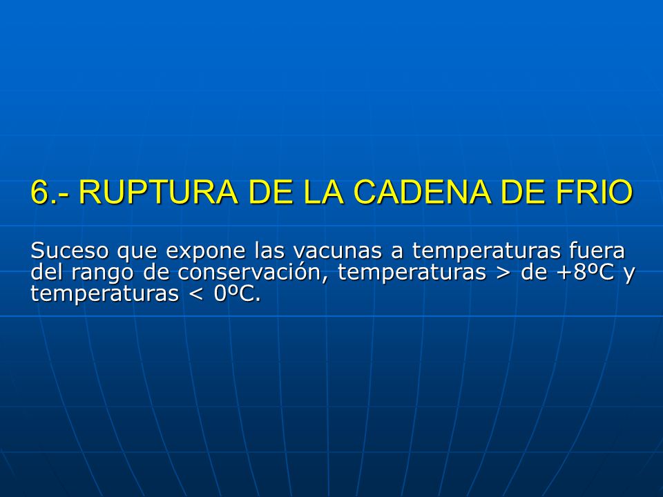 Recomendaciones para fortalecer la cadena de frío - ppt descargar