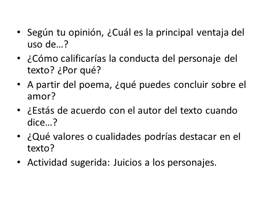 Según tu opinión, ¿Cuál es la principal ventaja del uso de…