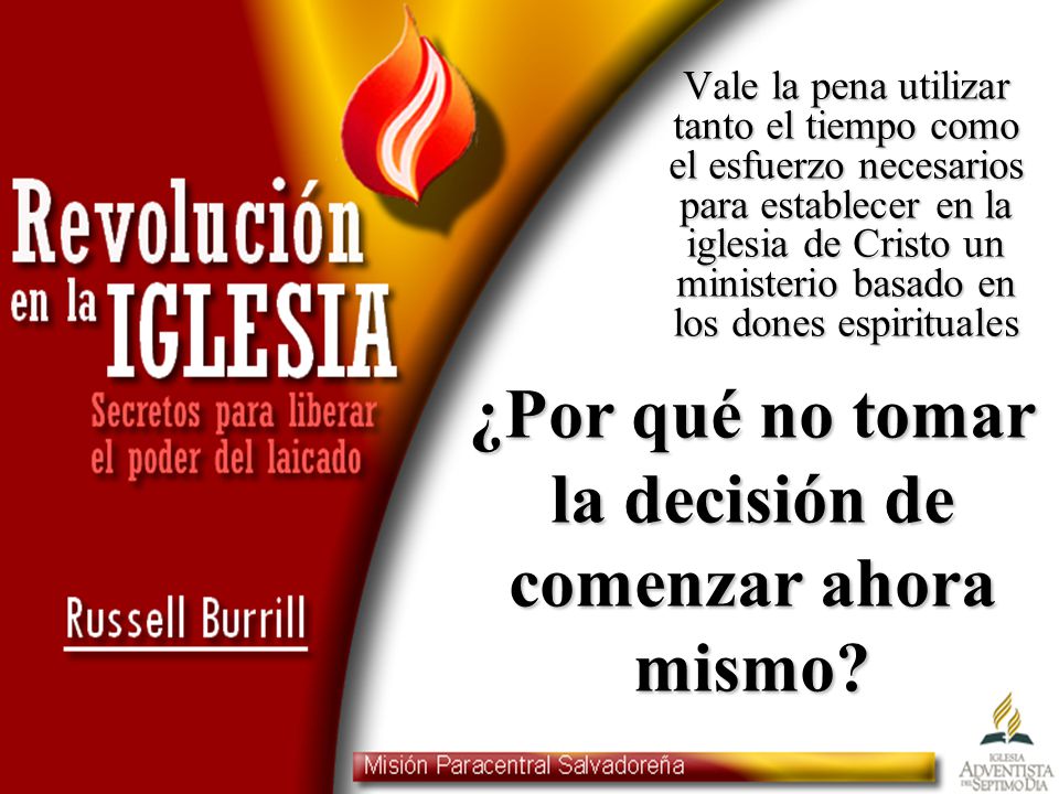 ¿Por qué no tomar la decisión de comenzar ahora mismo