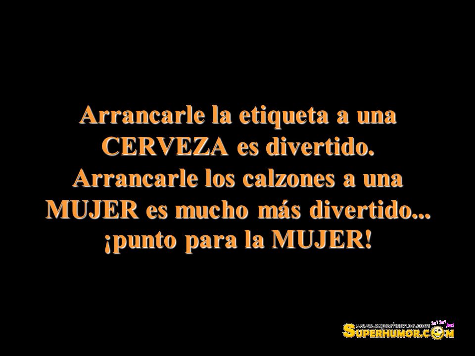 Arrancarle la etiqueta a una CERVEZA es divertido