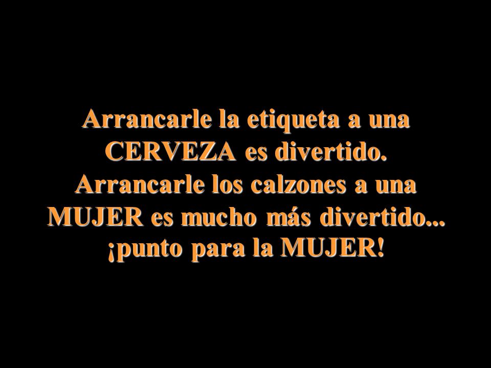 Arrancarle la etiqueta a una CERVEZA es divertido