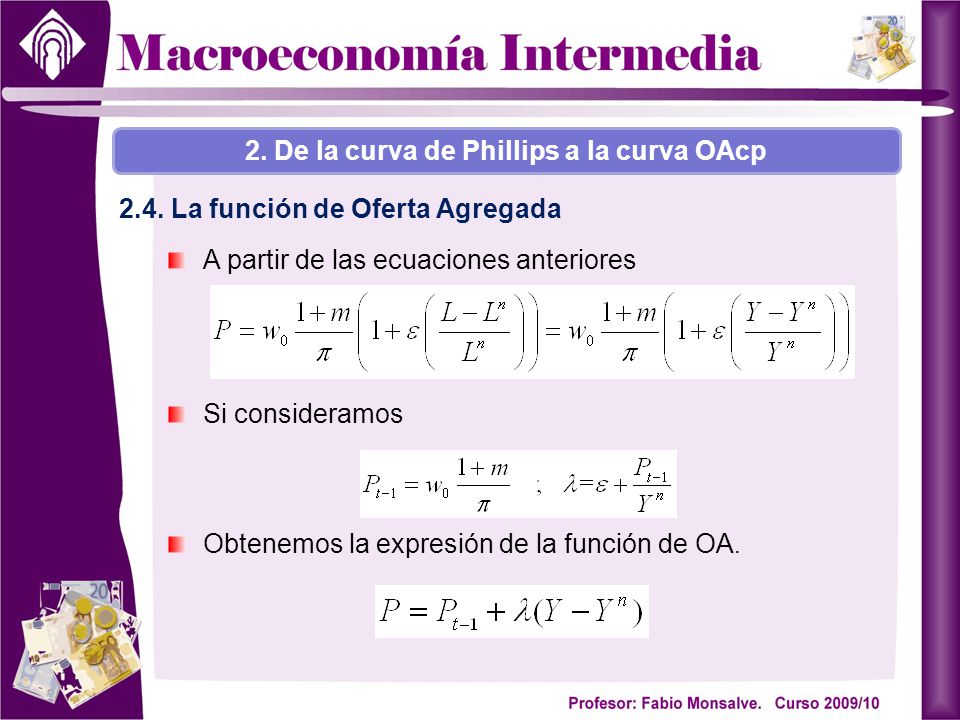 2. De la curva de Phillips a la curva OAcp
