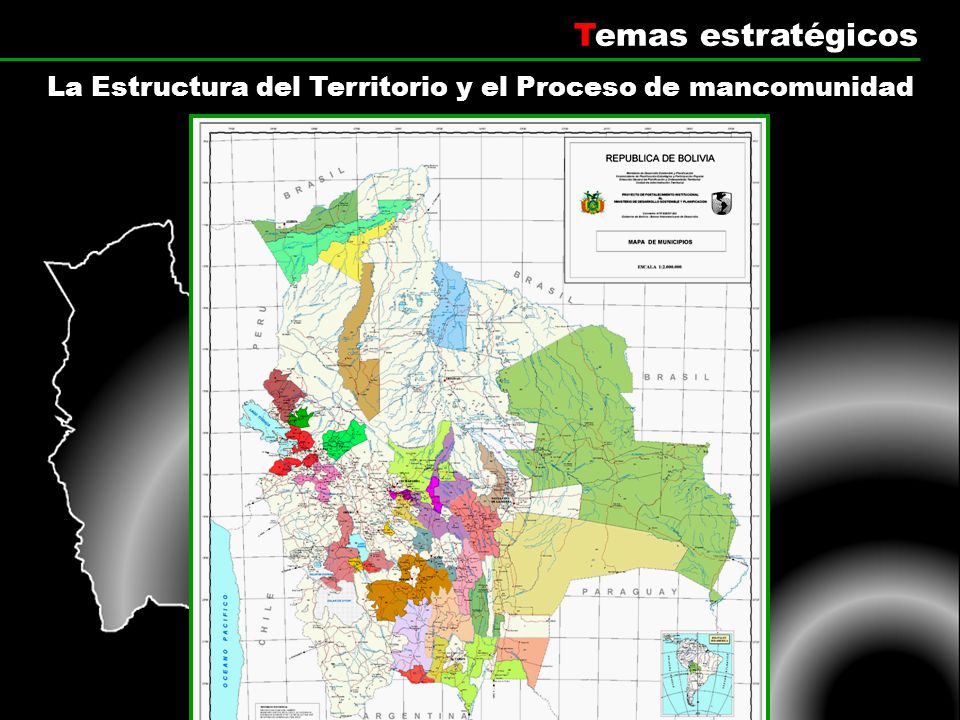 La Estructura del Territorio y el Proceso de mancomunidad