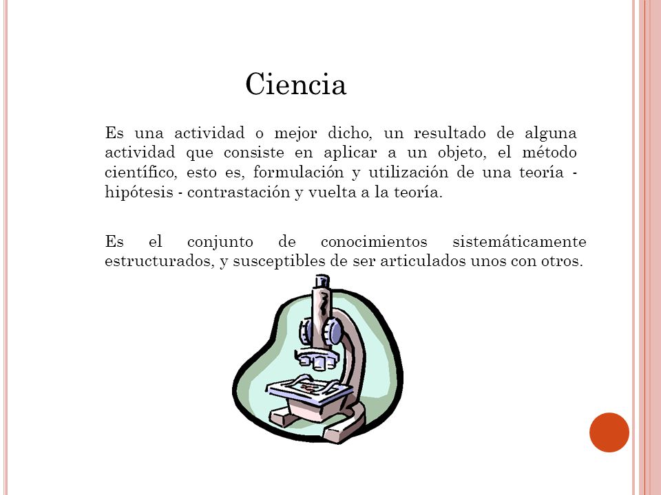 Ciencia