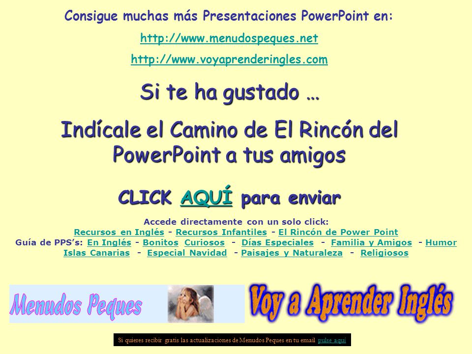 Indícale el Camino de El Rincón del PowerPoint a tus amigos