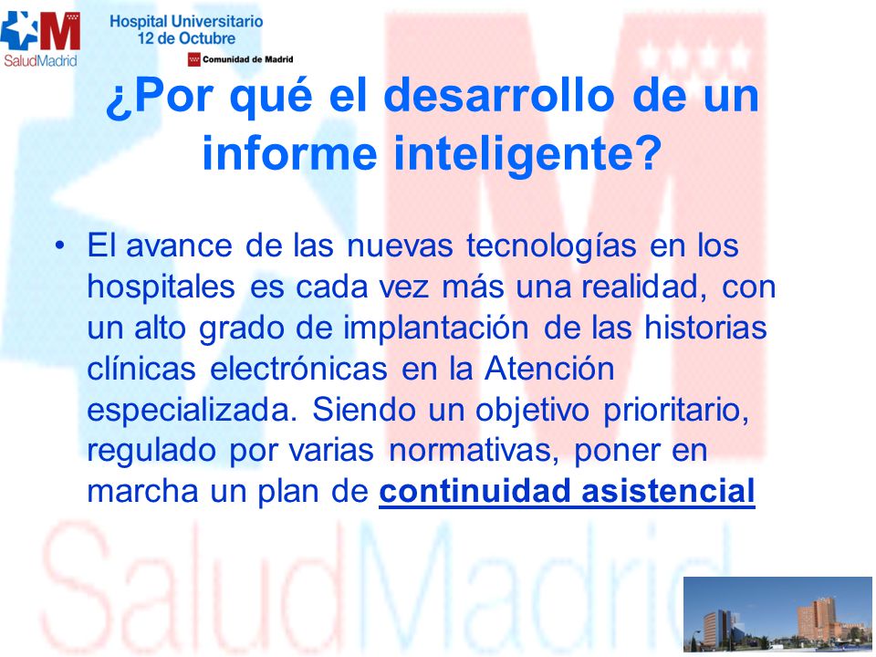 ¿Por qué el desarrollo de un informe inteligente