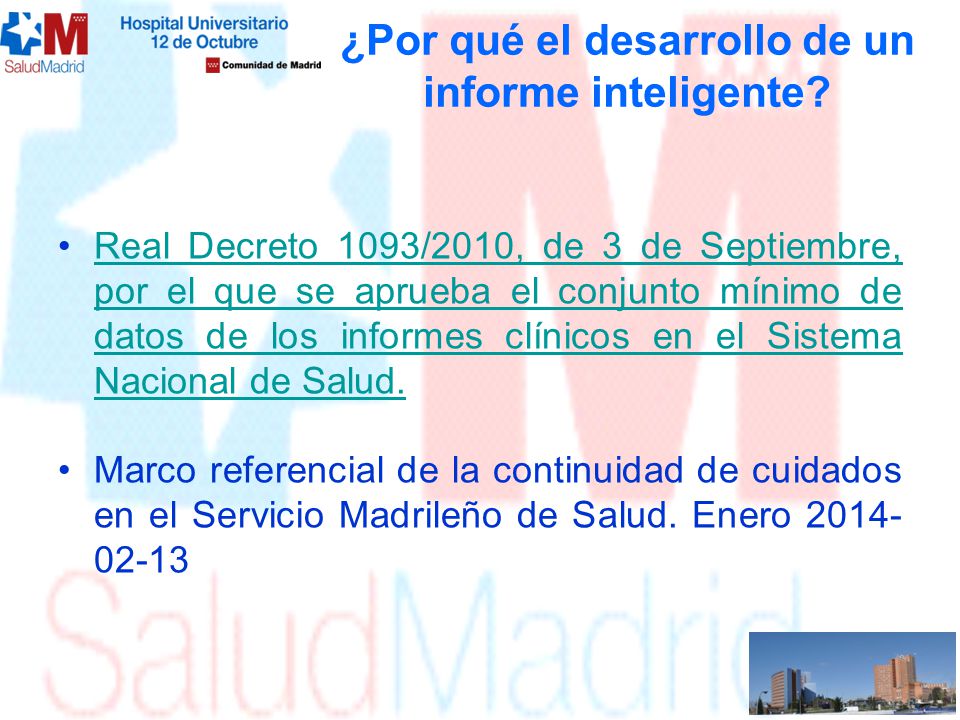 ¿Por qué el desarrollo de un informe inteligente