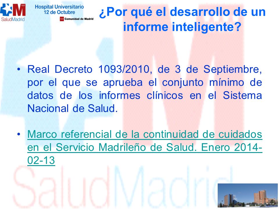 ¿Por qué el desarrollo de un informe inteligente