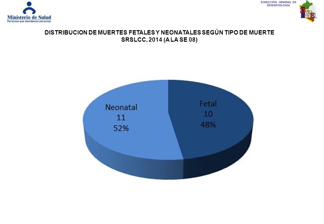 DISTRIBUCION DE MUERTES FETALES Y NEONATALES SEGÚN TIPO DE MUERTE