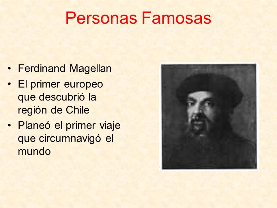 Personas Famosas Ferdinand Magellan