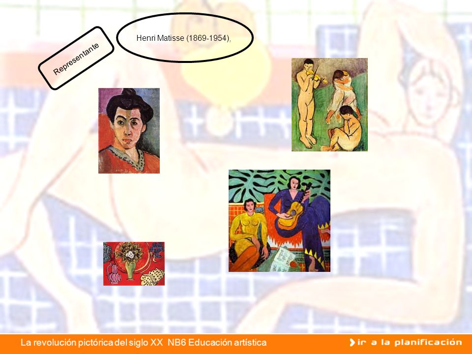 Henri Matisse ( ), Representante