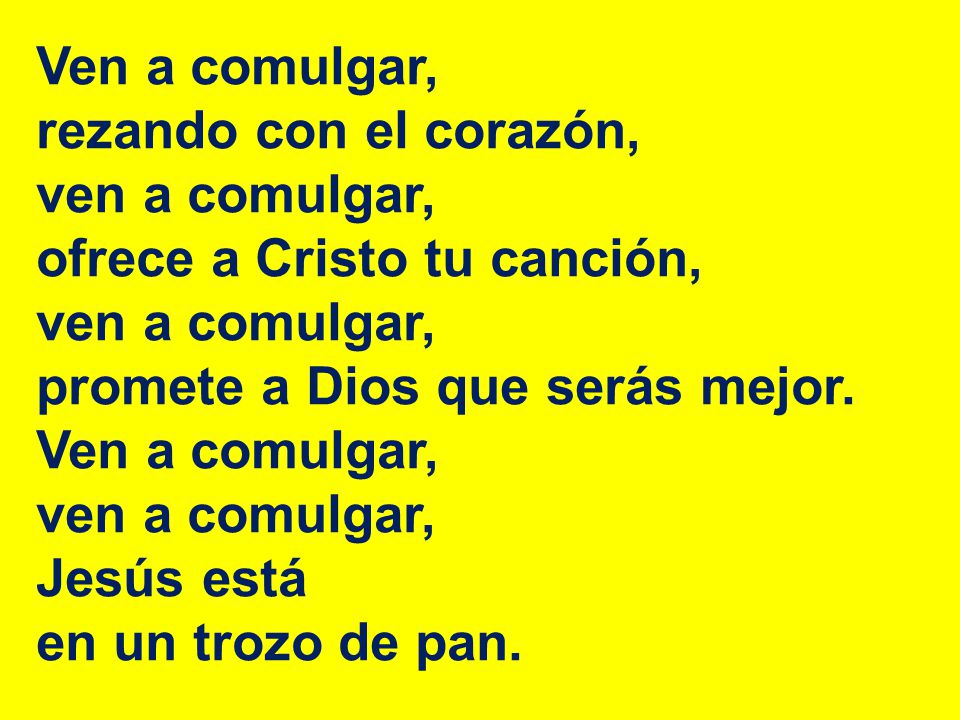 ofrece a Cristo tu canción, promete a Dios que serás mejor.
