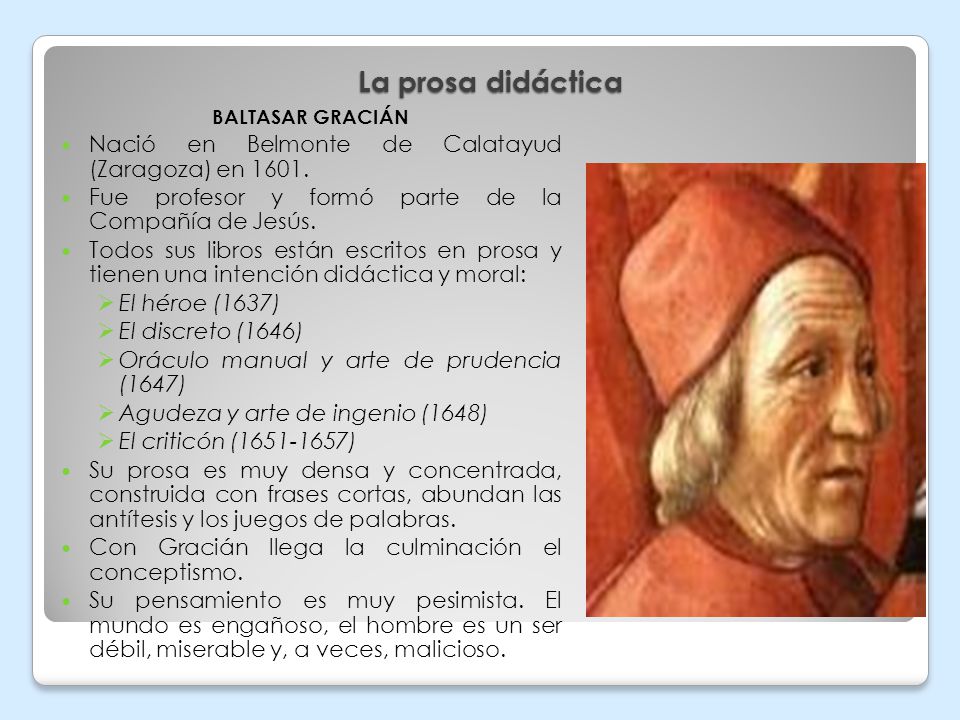 La prosa didáctica Nació en Belmonte de Calatayud (Zaragoza) en 1601.