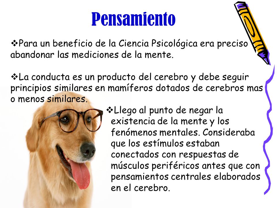 Pensamiento Para un beneficio de la Ciencia Psicológica era preciso abandonar las mediciones de la mente.