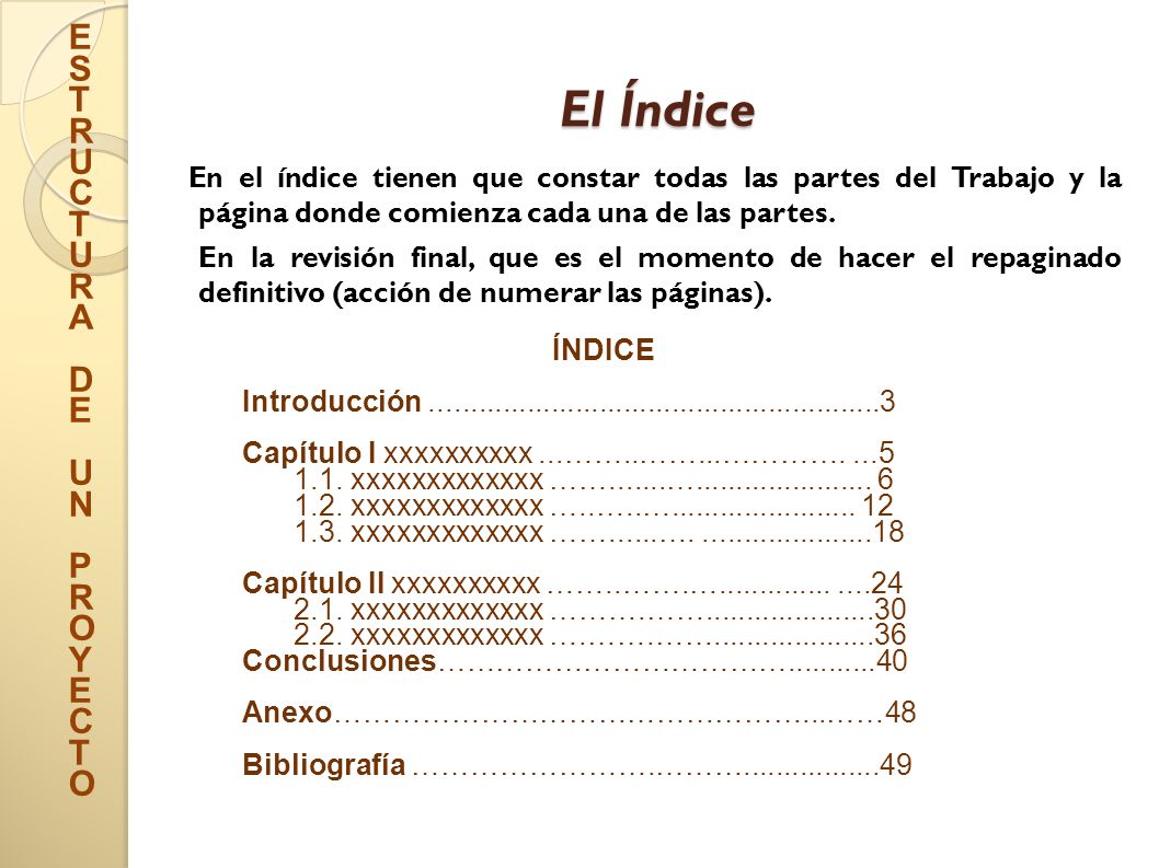 Ejemplo de indice de trabajo de investigacion ejemplo interesante site