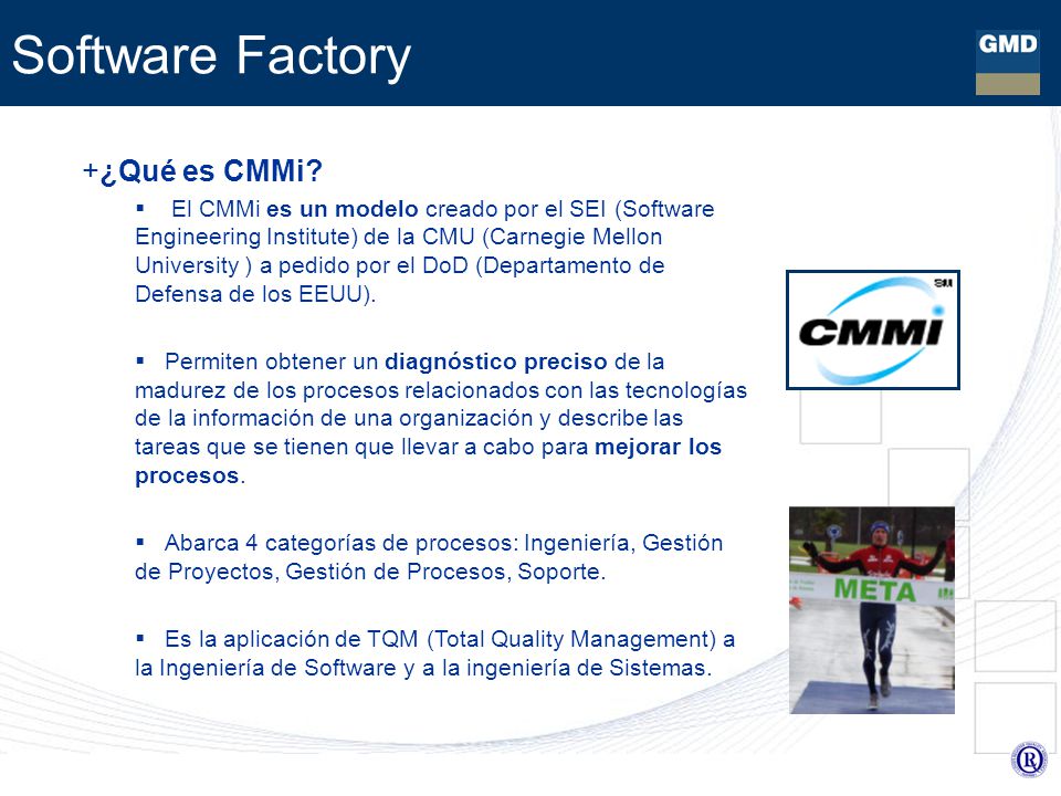 Software Factory ¿Qué es CMMi
