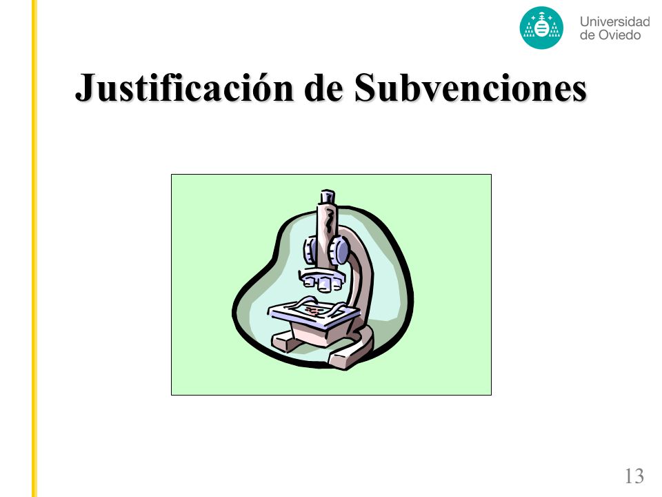 Justificación de Subvenciones