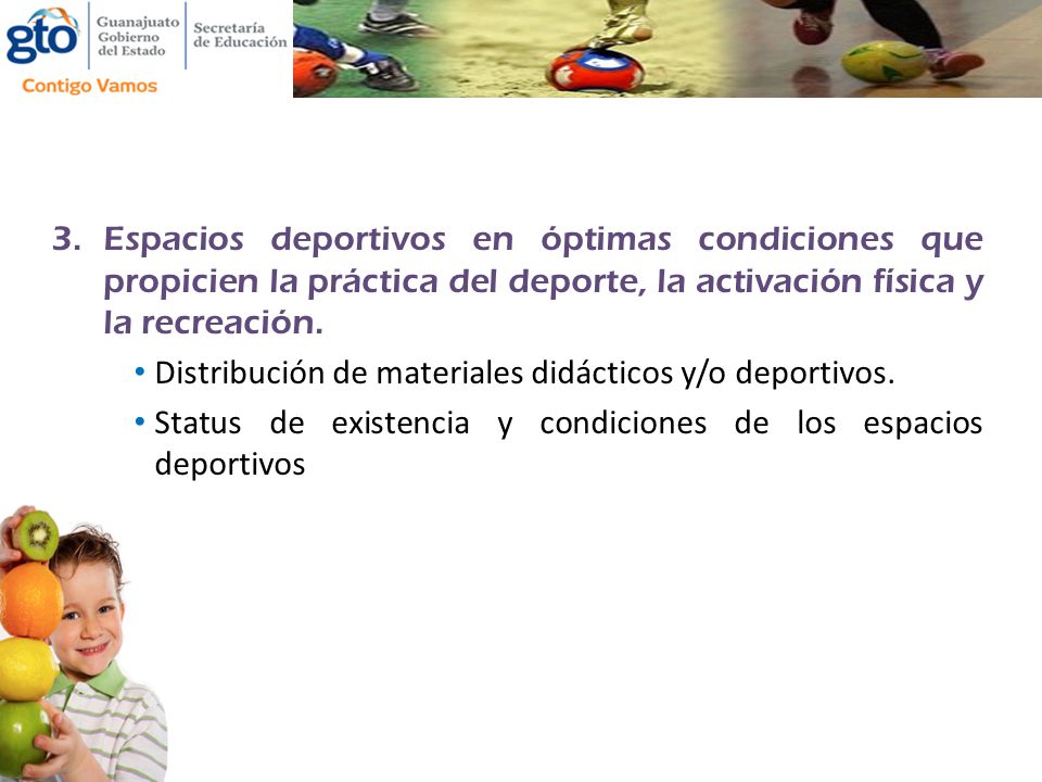 Espacios deportivos en óptimas condiciones que propicien la práctica del deporte, la activación física y la recreación.
