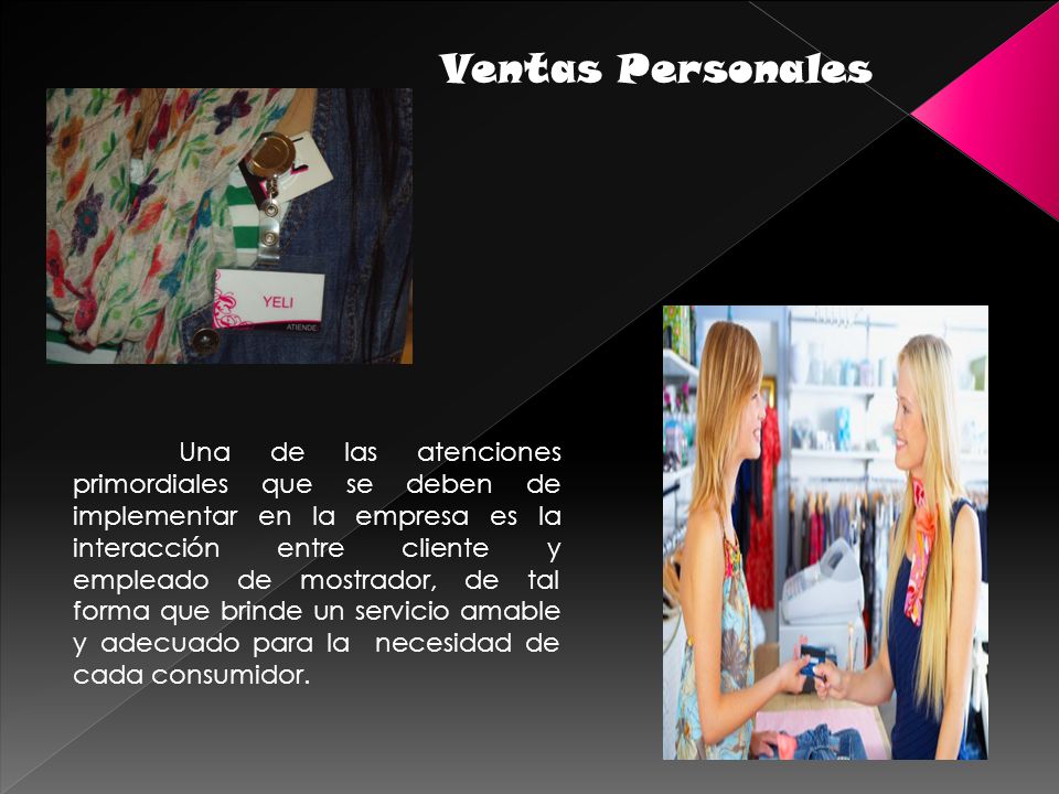 Ventas Personales