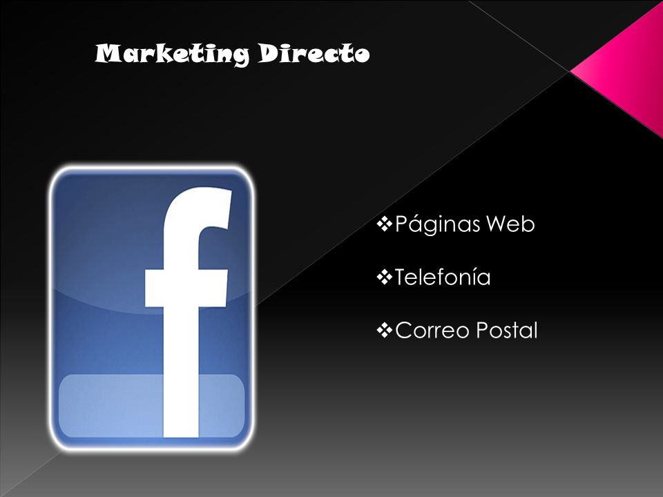 Marketing Directo Páginas Web Telefonía Correo Postal