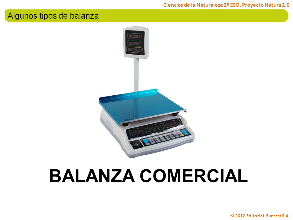 BALANZA COMERCIAL Algunos tipos de balanza