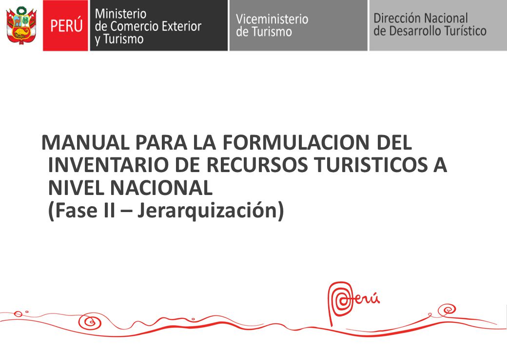 DIRECCIÓN DE DESARROLLO DEL PRODUCTO TURÍSTICO