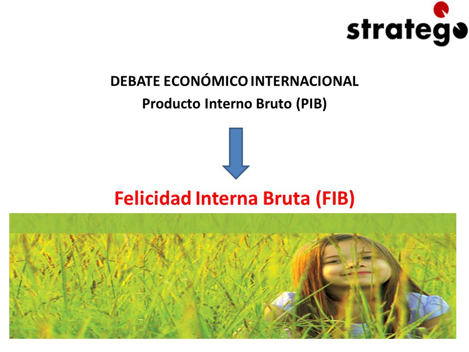Producto Interno Bruto (PIB) Felicidad Interna Bruta (FIB)