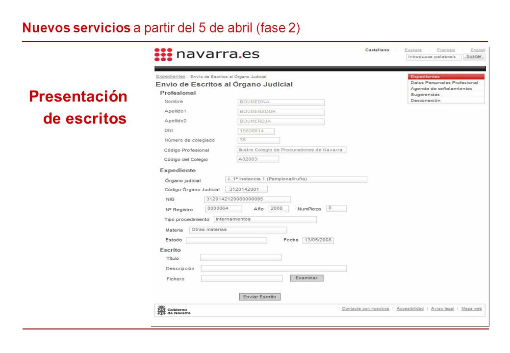 Nuevos servicios a partir del 5 de abril (fase 2)