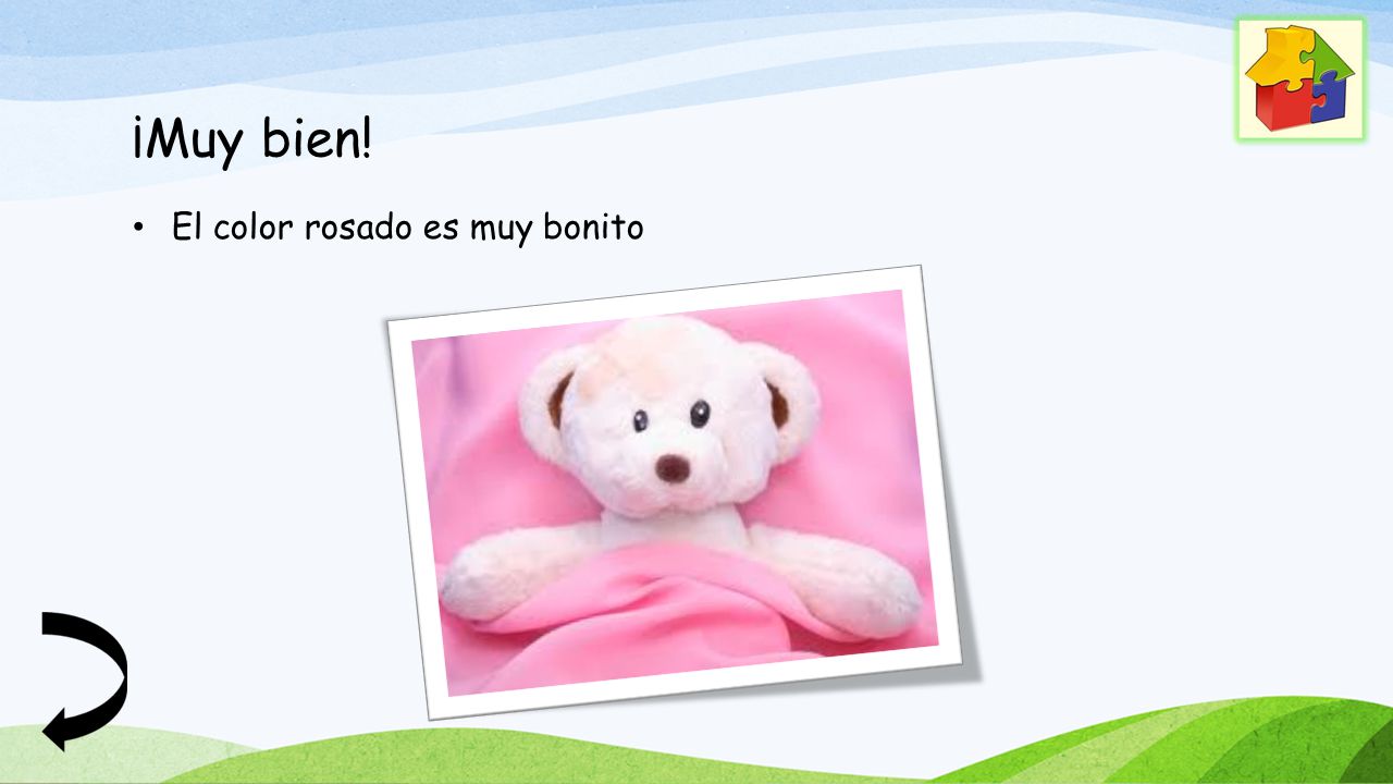 ¡Muy bien! El color rosado es muy bonito