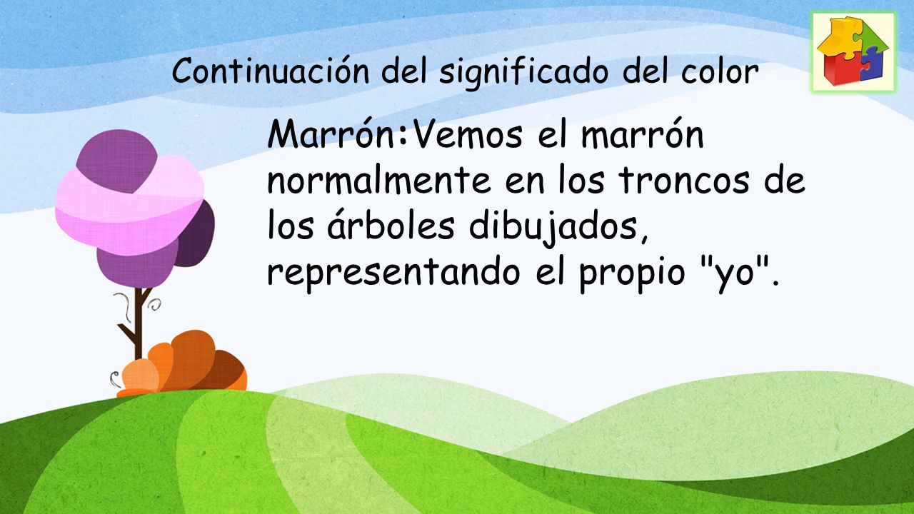 Continuación del significado del color