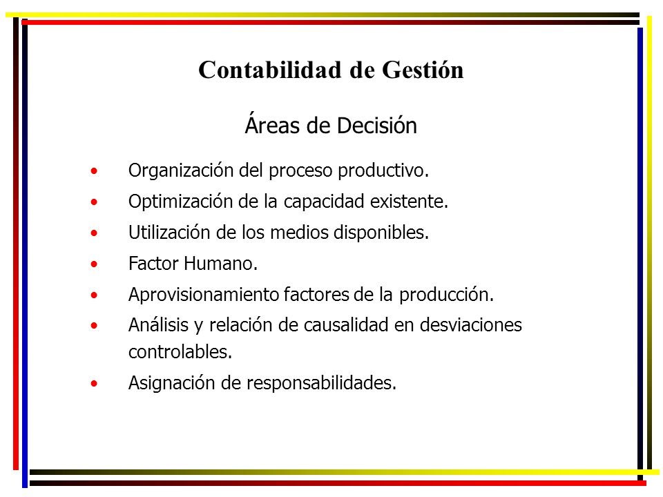 Contabilidad de Gestión