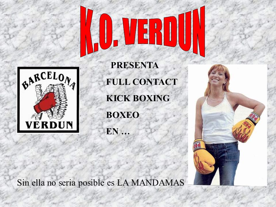 K.O. VERDUN PRESENTA FULL CONTACT KICK BOXING BOXEO EN …
