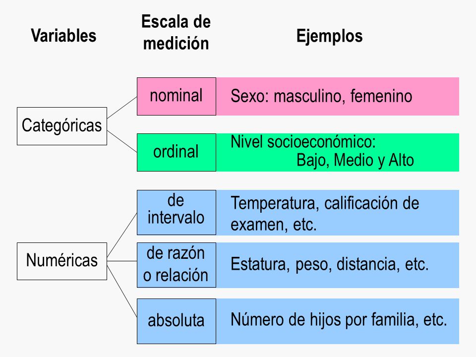 Niveles De Medicion De Las Variables Ejemplos – Nuevo Ejemplo