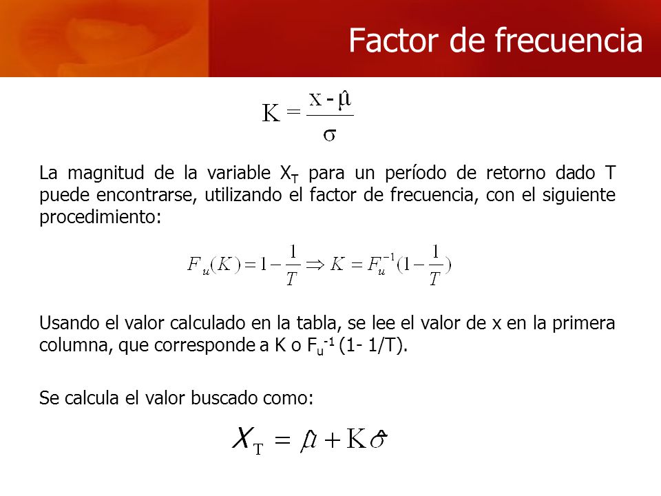 Factor de frecuencia