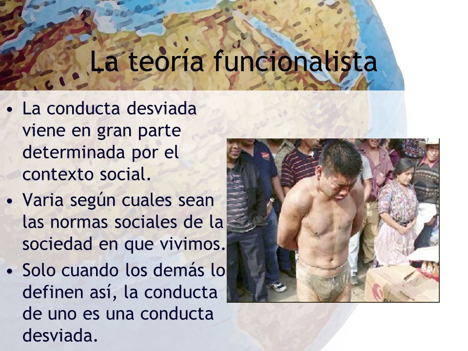 La teoría funcionalista