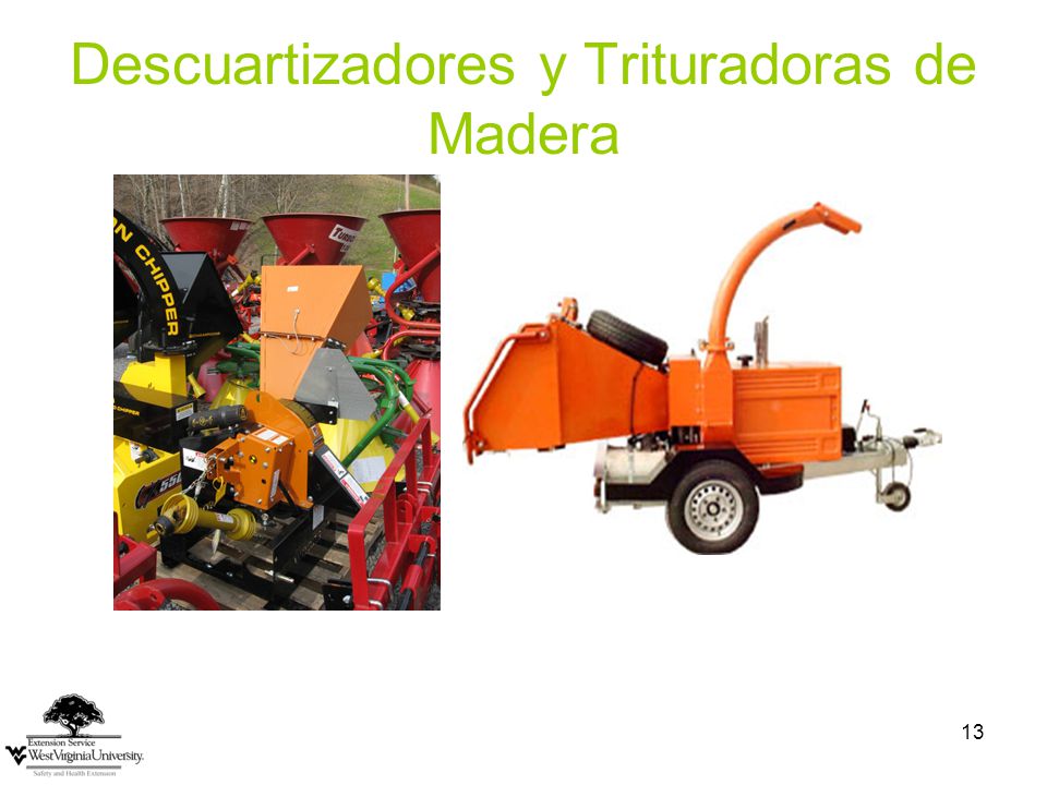 Descuartizadores y Trituradoras de Madera