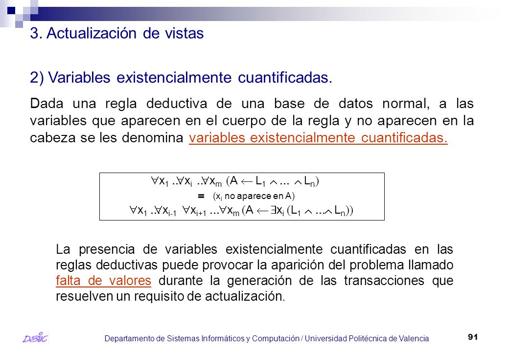 x1 ¼xi-1 xi+1 ¼ xm (A  $xi (L1 Ù ¼ Ù Ln))