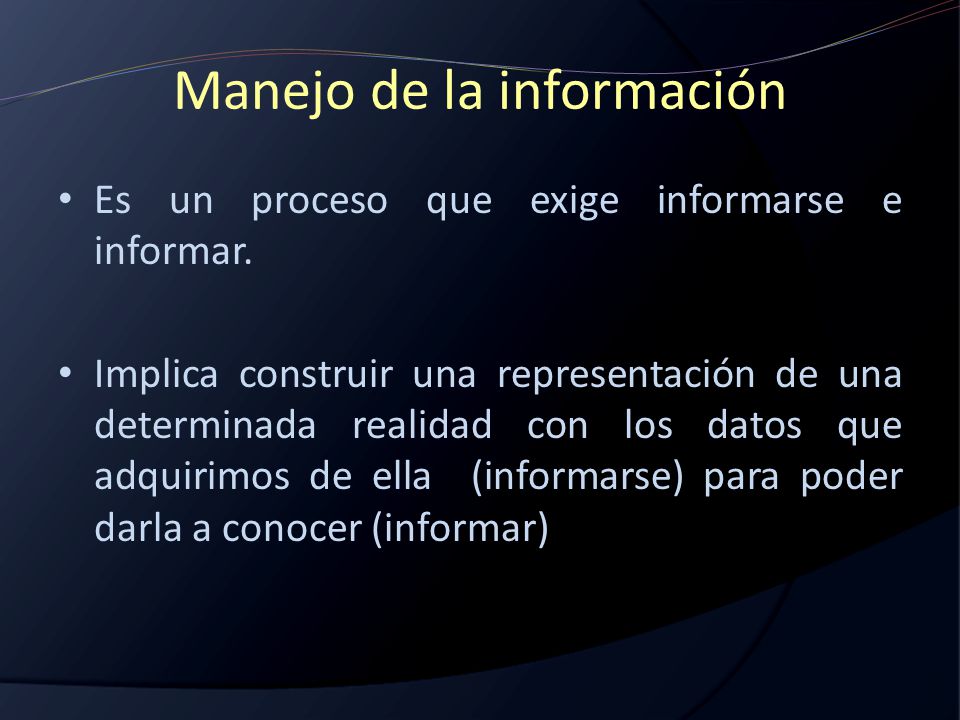 Introducir 72+ imagen que es un modelo de manejo de informacion