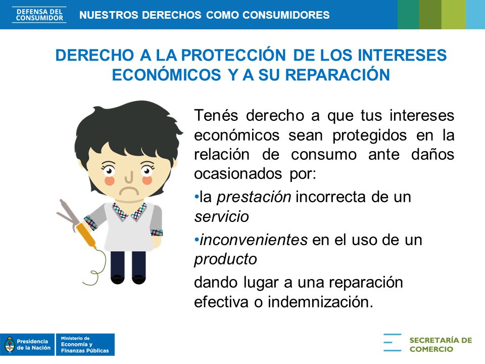 DERECHO A LA PROTECCIÓN DE LOS INTERESES ECONÓMICOS Y A SU REPARACIÓN