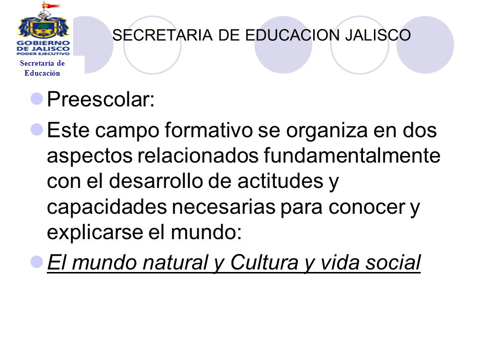 SECRETARIA DE EDUCACION JALISCO
