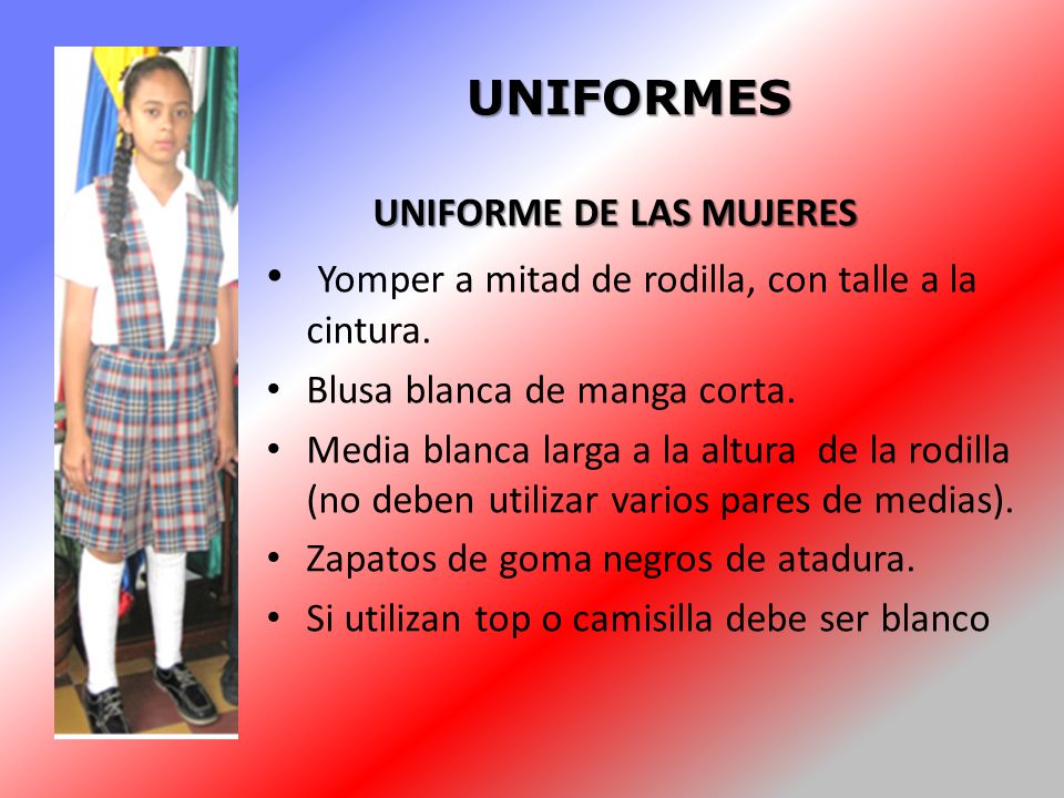 Yomper a mitad de rodilla, con talle a la cintura.