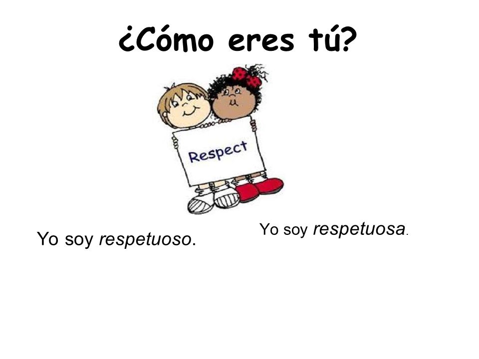 ¿Cómo eres tú Yo soy extrovertida. Yo soy extrovertido. *