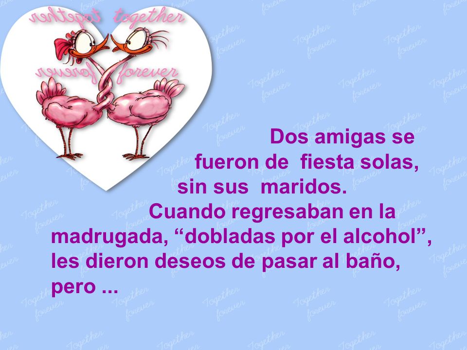 Dos amigas se fueron de fiesta solas, sin sus maridos.