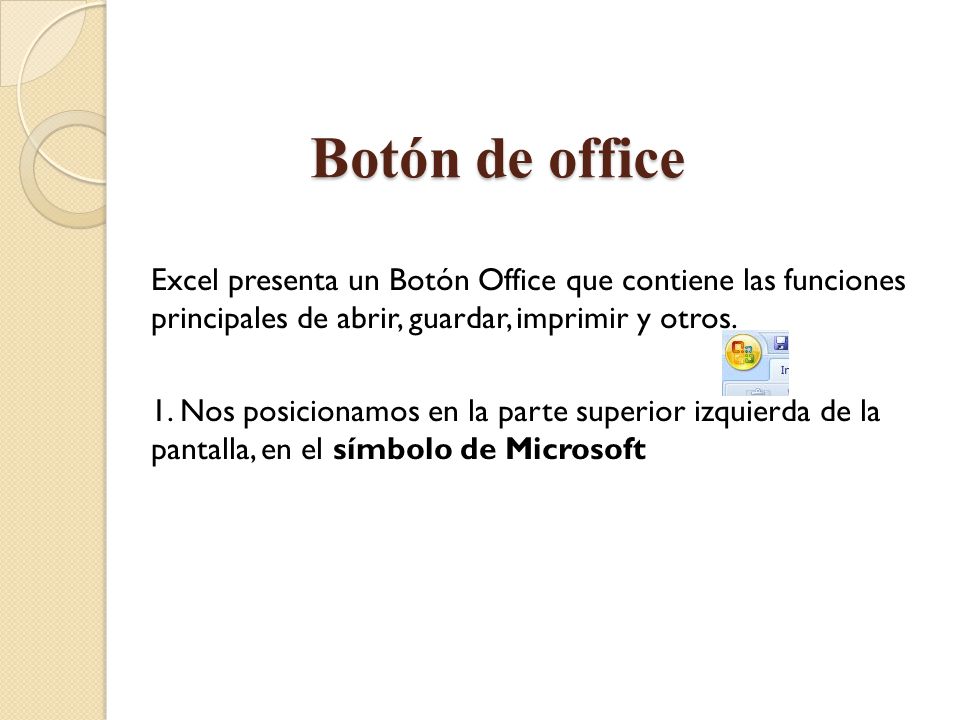 Botón de office John Alexander Vélez y.. - ppt descargar