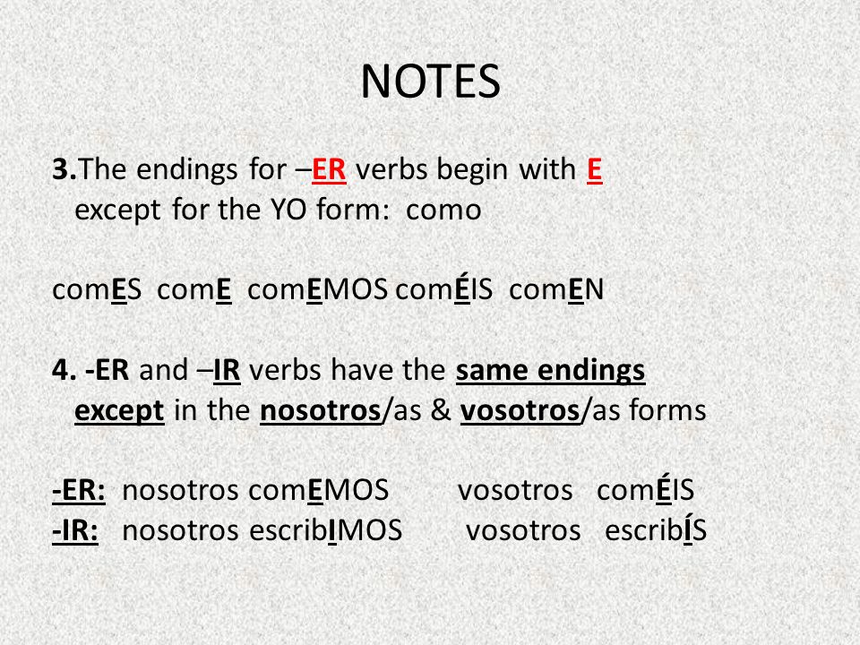 NOTES
