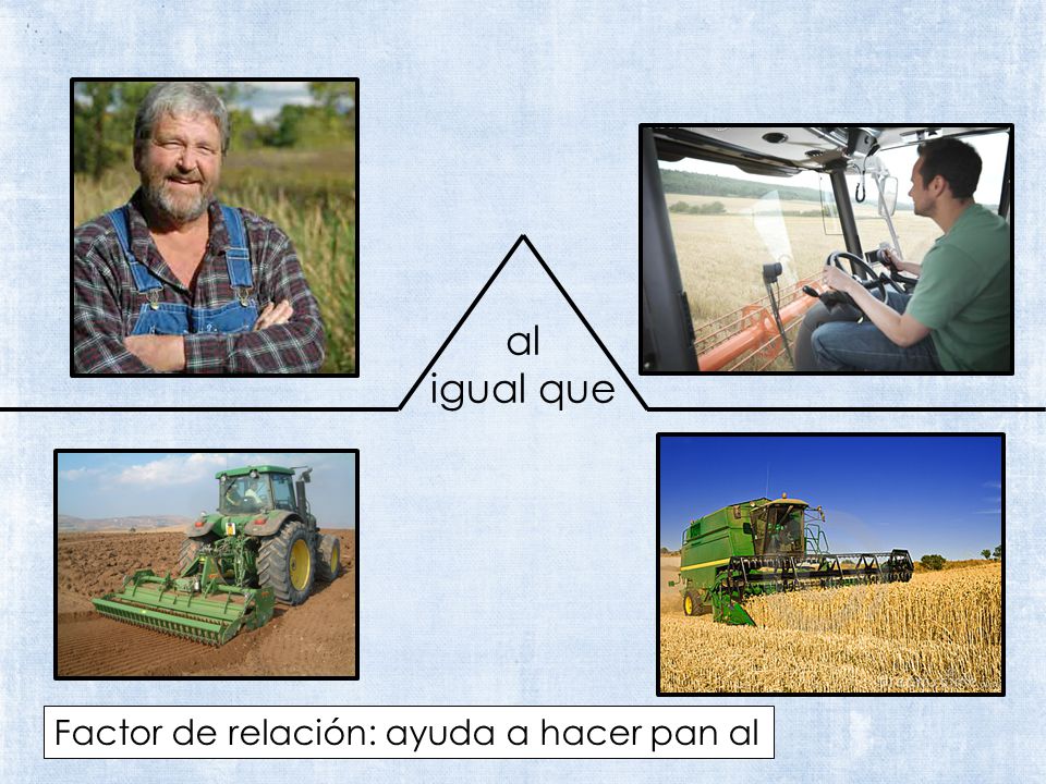 al igual que Factor de relación: ayuda a hacer pan al