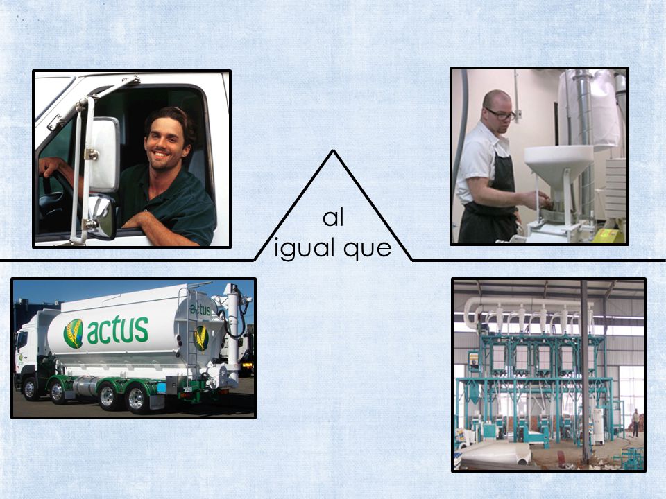 al igual que